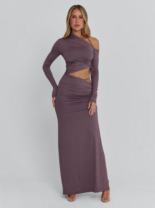 SERAYA MAXI DRESS MAUVE Maxi Dress 