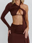 SERNA MIDI DRESS CHOCOLATE Midi Dress 