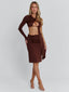 SERNA MIDI DRESS CHOCOLATE Midi Dress 
