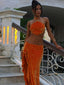 SETIA MAXI SKIRT ORANGE Maxi Skirt 