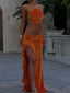 SETIA MAXI SKIRT ORANGE Maxi Skirt 