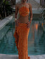 SETIA MAXI SKIRT ORANGE Maxi Skirt 