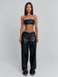 SEVARA TOP BLACK Crop Top 
