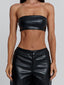 SEVARA TOP BLACK Crop Top 