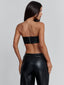 SEVARA TOP BLACK Crop Top 