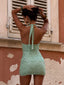 SHAELEA MINI DRESS SAGE Mini Dress 