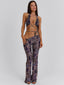 SHANEL PANTS DEEP PURPLE Pants 