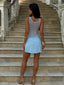 SHARNA MINI DRESS ICE BLUE Mini Dress 