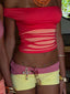SHERRY TOP ORANGE Crop Top 