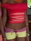 JACQUELINE SHORTS YELLOW Shorts 