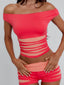 SHERRY TOP ORANGE Crop Top 