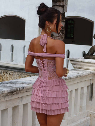 SHONIA MINI DRESS DUSTY ROSE Mini Dress 