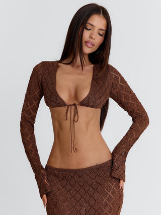 SIERA CROP TOP BRONZE Crop Top 