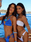 SILVANA BIKINI TOP BLUE Bikini Top 