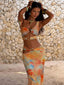 SIONAN MAXI SKIRT TEAL MALTA Maxi Skirt 