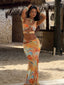 SIONAN MAXI SKIRT TEAL MALTA Maxi Skirt 