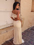 SKYLA MAXI SKIRT CREAM Maxi Skirt 