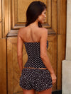SOLA MESH CORSET TOP POLKA DOT Corset 