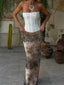 SOLA MESH CORSET TOP WHITE Corset 