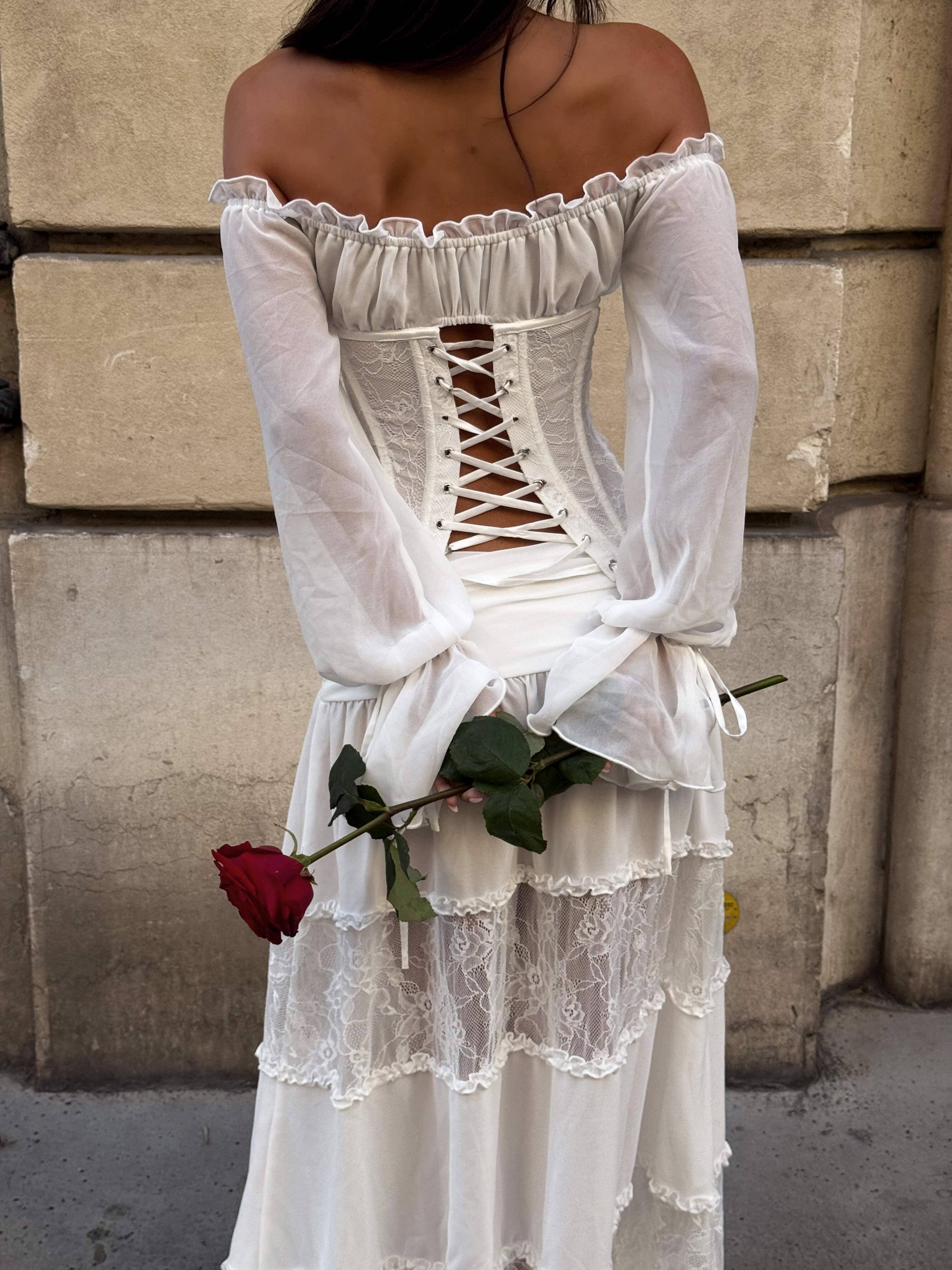 Solen Wrinkle Long Skirt main image 0