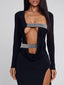 SOLVIA MAXI DRESS BLACK Maxi Dress 
