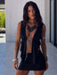 PAULA MINI SKIRT BLACK Mini Skirt 