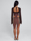 SOPHINA TOP BROWN Top 