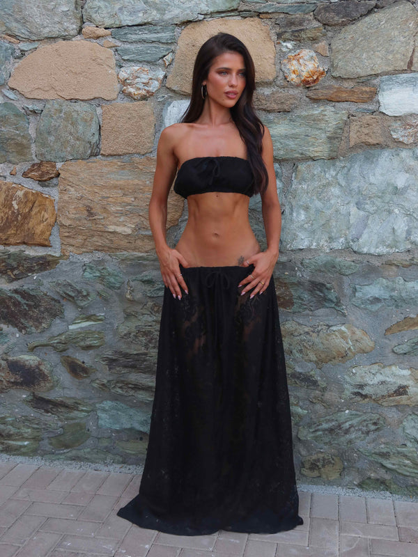 SOREN MAXI SKIRT BLACK Maxi Skirt 
