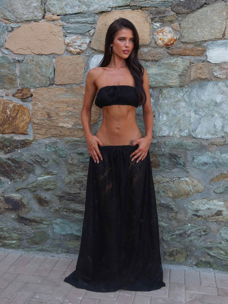 SOREN MAXI SKIRT BLACK Maxi Skirt 