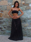SOREN TOP BLACK Crop Top 