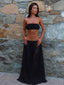 SOREN TOP BLACK Crop Top 