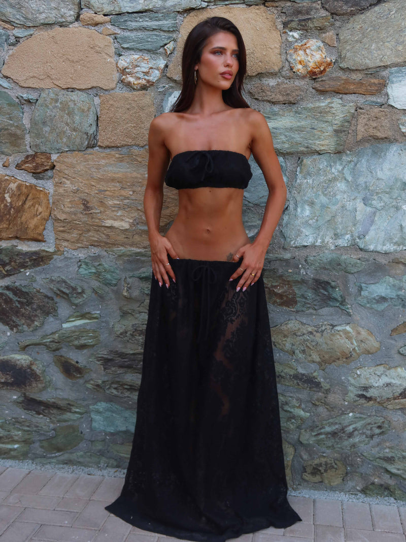 SOREN MAXI SKIRT BLACK Maxi Skirt 