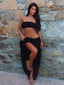 SOREN TOP BLACK Crop Top 