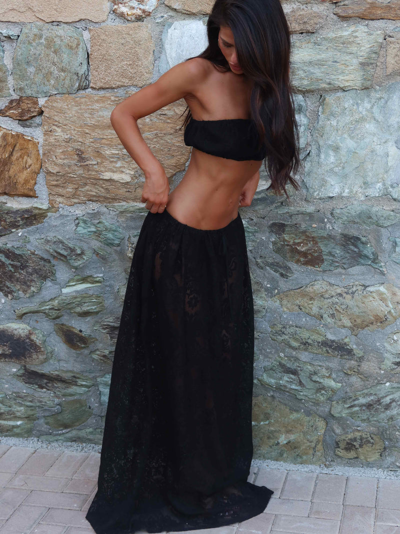 SOREN MAXI SKIRT BLACK Maxi Skirt 
