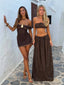 SOREN MAXI SKIRT CHOCOLATE Maxi Skirt 