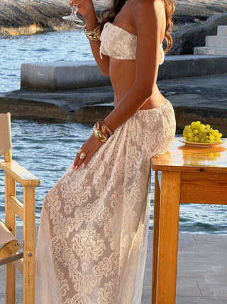 SOREN TOP WHITE Crop Top 