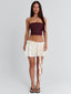 THERESA TOP BURGUNDY Crop Top 