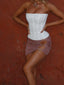 STARRY MINI SKIRT BRONZE Mini Skirt 