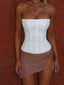 STARRY MINI SKIRT BRONZE Mini Skirt 