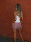 STARRY MINI SKIRT BRONZE Mini Skirt 