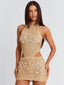 SURI MINI DRESS GOLD Mini Dress 