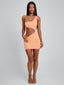 SUSANNA MINI DRESS ORANGE Mini Dress 