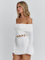 SYLVAINE MINI DRESS WHITE Mini Dress 
