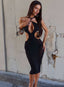 INDRANI MIDI DRESS BLACK Midi Dress 