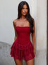 TAMZY MINI DRESS RED Mini Dress 
