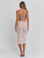 MERIDA MIDI SKIRT LIGHT PINK Midi Skirt 