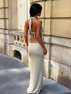 TESNI MAXI DRESS BEIGE Maxi Dress 