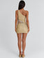 TESZA MINI DRESS GOLD Mini Dress 