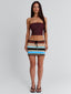 ZOEY MINI SKIRT MULTI STRIPE Mini Skirt 