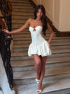 TILDA MINI DRESS IVORY Mini Dress 